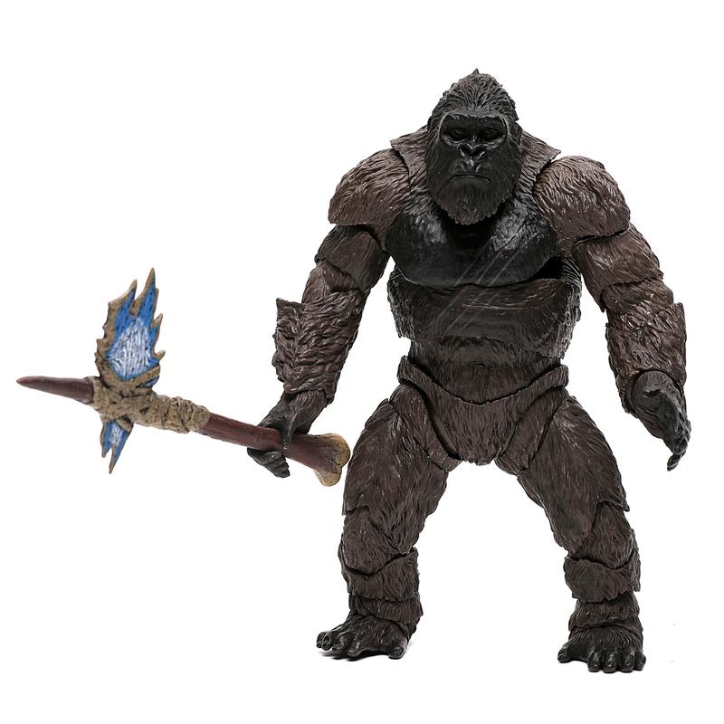 Christmas present:King Kong Action Figure  8-inch Black  - With Multiple Movable Moints - Is the best holiday gift