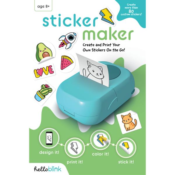 Hello Blink Sticker Maker – Create Your Own Stickers – Craft for Kids Aged 8+