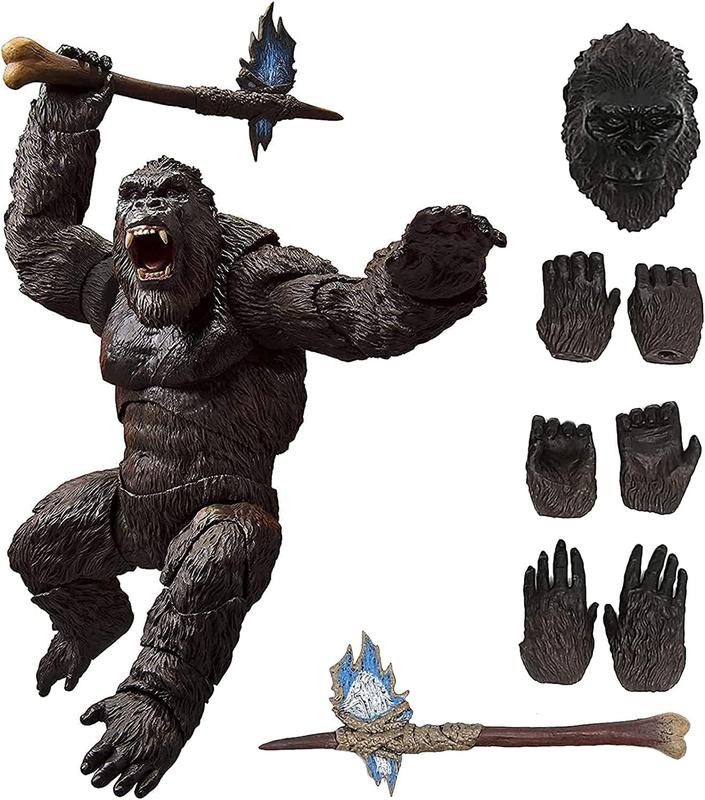 Christmas present:King Kong Action Figure  8-inch Black  - With Multiple Movable Moints - Is the best holiday gift