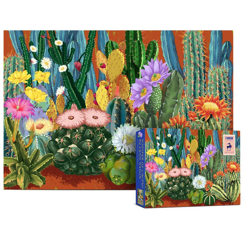 Whisper of Cactus by Lynn Weilin 1000 Piece Jigsaw Puzzle