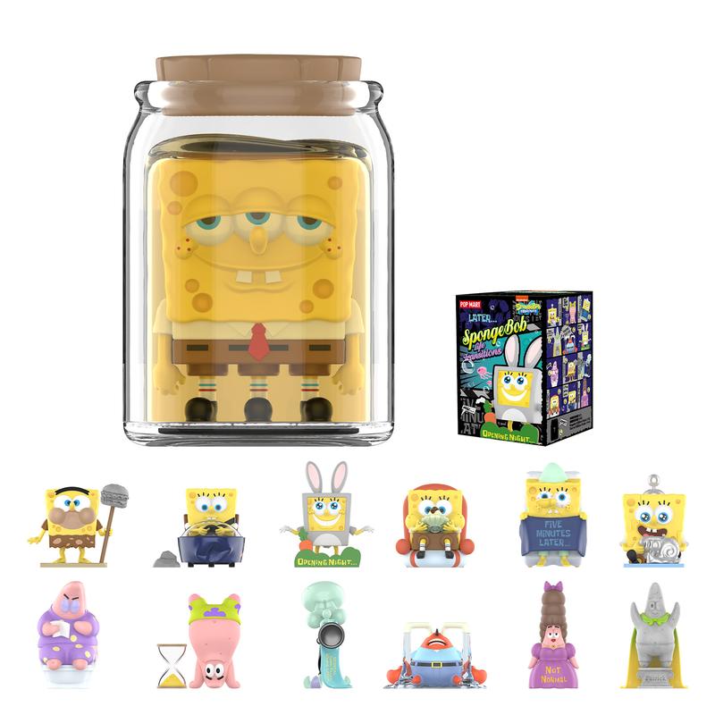 SpongeBob Life Transitions Series Figures, Blind Box, Mystery Box