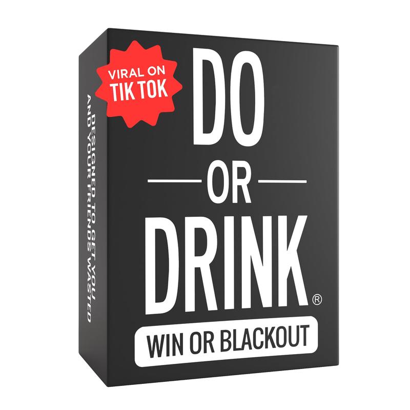 Do or Drink Party Card Game – Fun Challenges and Dares for Adults, Perfect for Unforgettable Nights and Laughter-Filled Gatherings