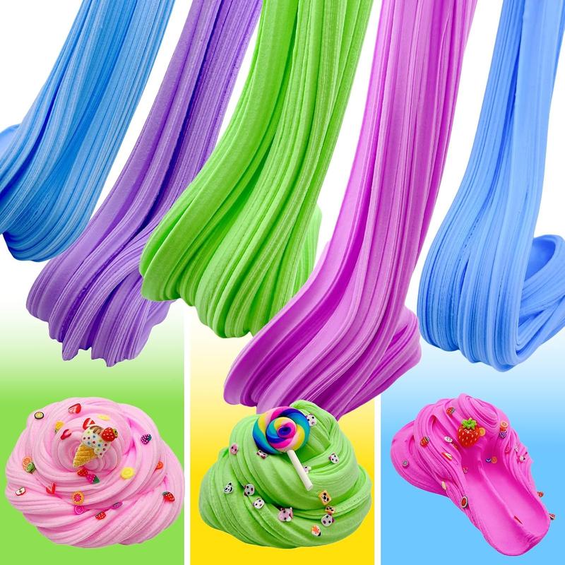 [SEASONAL OFFERS - 50% OFF] 14 Pack Butter Slime Kit, Soft & Non-Sticky,Birthday Gifts for Girl and Boys, Easter Party Favors or Christmas Stocking fillers