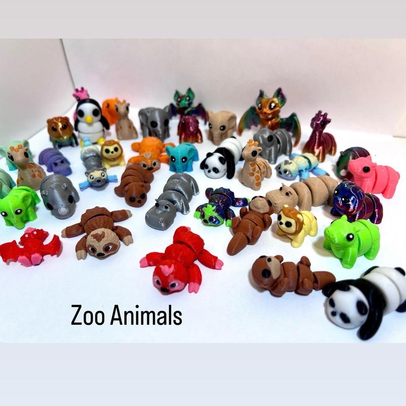 3D Printed Mini Animals - COLLECTION PACK