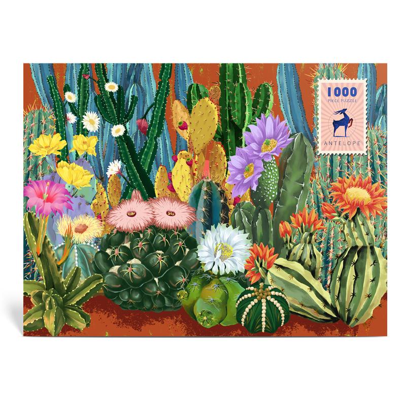 Whisper of Cactus by Lynn Weilin 1000 Piece Jigsaw Puzzle