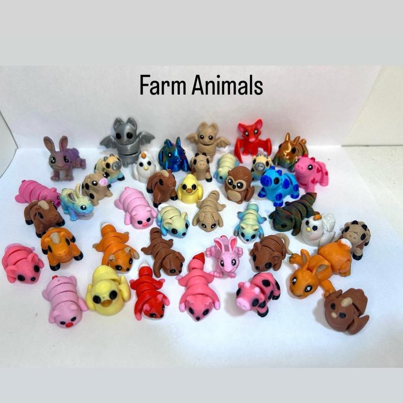 3D Printed Mini Animals - COLLECTION PACK