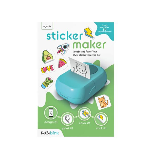 Hello Blink Sticker Maker – Create Your Own Stickers – Craft for Kids Aged 8+