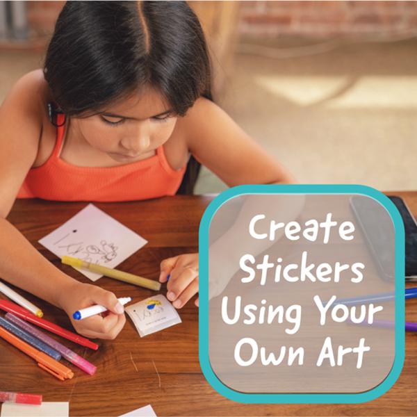 Hello Blink Sticker Maker – Create Your Own Stickers – Craft for Kids Aged 8+