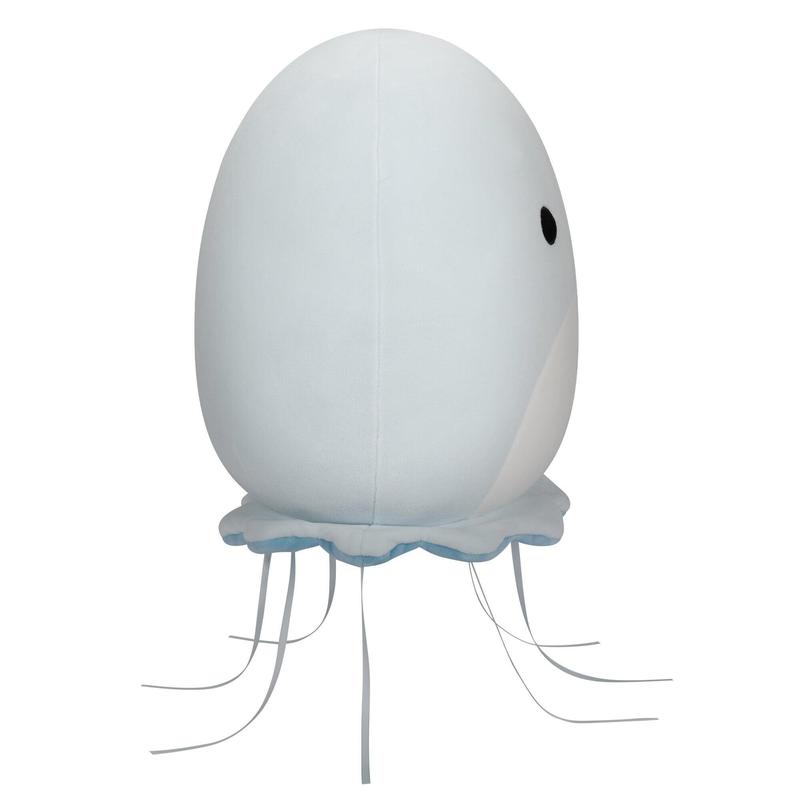 Squishmallows Plush Toy: Jarin, the Jellyfish, Pale Blue with White Belly, 12 Inch, Super Soft, Premium Collectible