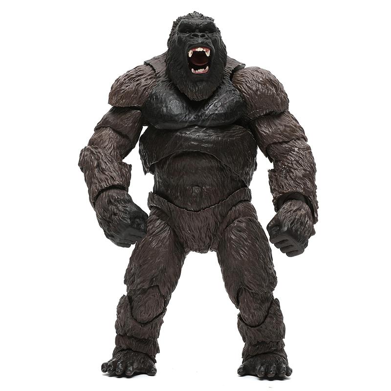 Christmas present:King Kong Action Figure  8-inch Black  - With Multiple Movable Moints - Is the best holiday gift