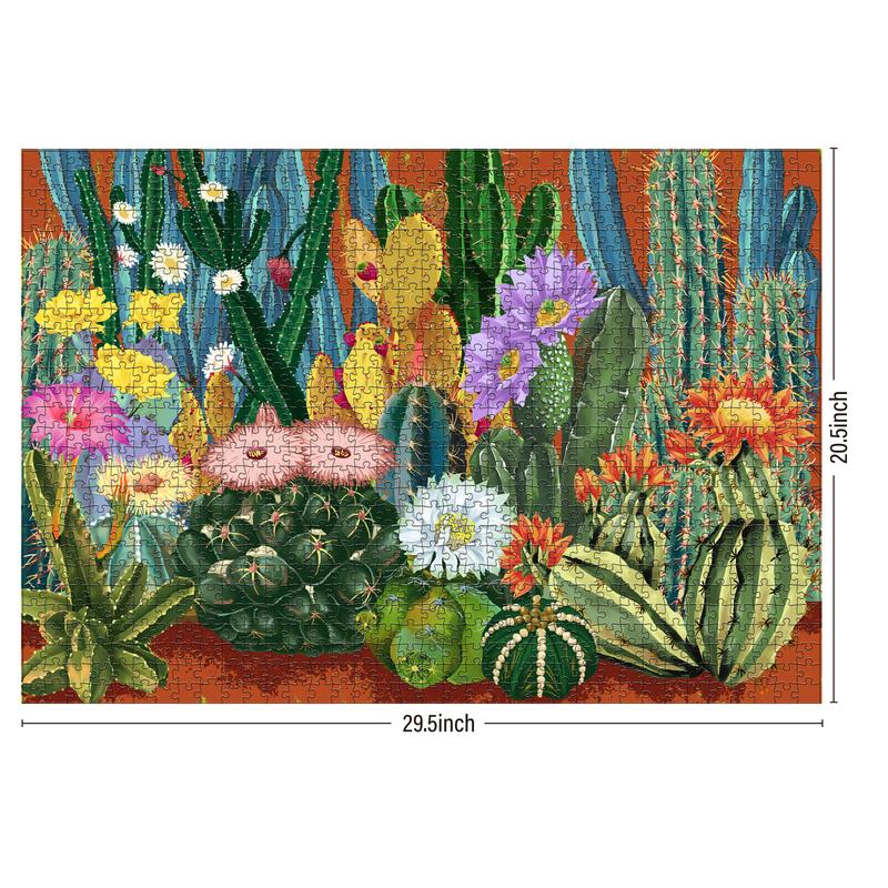 Whisper of Cactus by Lynn Weilin 1000 Piece Jigsaw Puzzle