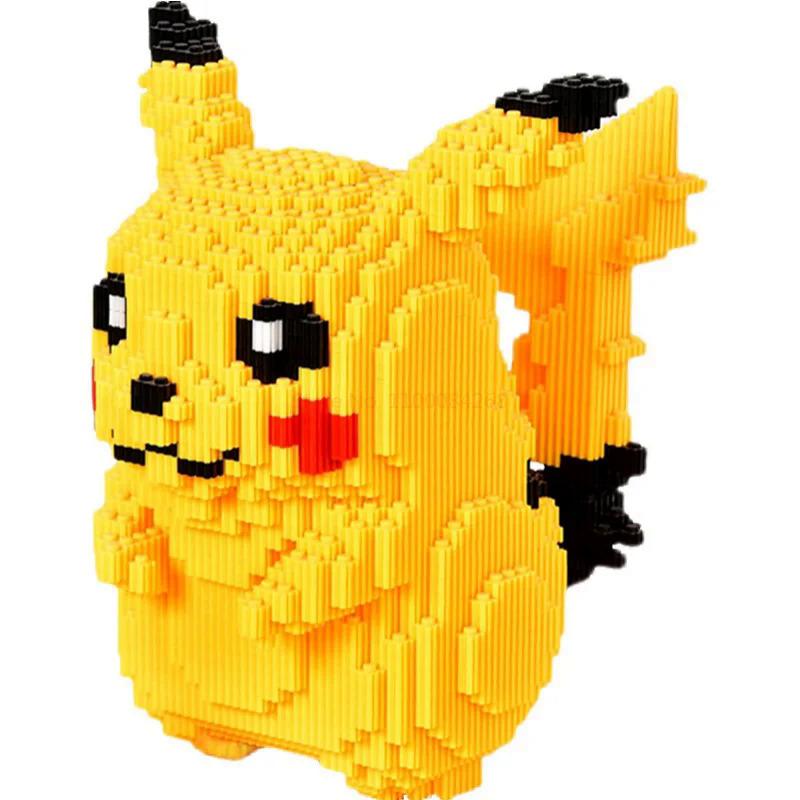 Pikachu Pokémon Building Blocks For Kids Gift 5210pcs DIY Particle Series Building Blocks