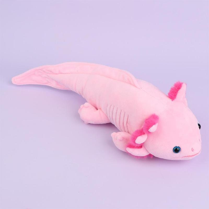 Axolotl Plush Toy, Realistic Amphibians Plush Toys for Summer Gift, Unique Plush Gift Collection, Stuffed Animal Unique Plush