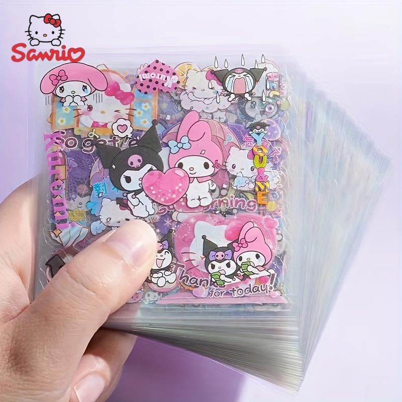 Cartoon Character Sticker Set, 100pcs box Random Waterproof Self Adhesive PET Sticker, DIY Decorative Sticker for Scrapbooking, Journaling, Gift Wrapping, Christmas Gift