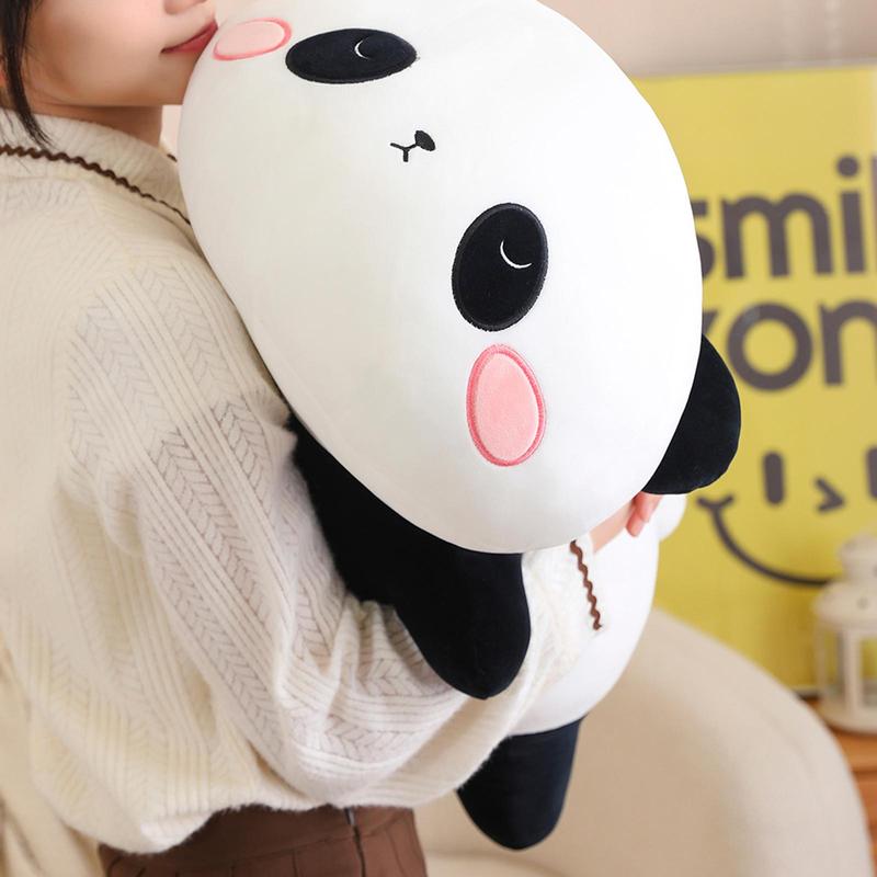 Cute Panda Design Plush Toy, Soft Stuffed Animal Plushie, Lovely Pillow for Kids and Adults, Birthday Gifts for Boys and Girls