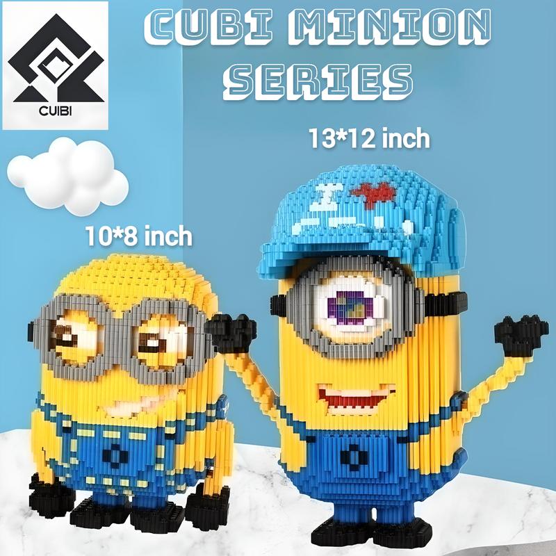 Cubi Cartoon Series Minions DIY Model (2300 PCS)