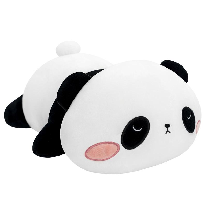 Cute Panda Design Plush Toy, Soft Stuffed Animal Plushie, Lovely Pillow for Kids and Adults, Birthday Gifts for Boys and Girls