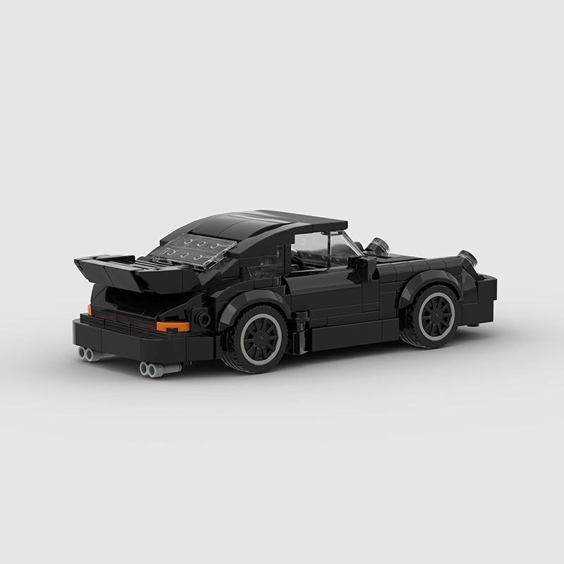 359 PCS Classic 911 Turbo MOC  (compatible with LxGO)Speed Champions Racing Car Sports Model Garage Sets Building Blocks Famous Racers City Vehicle Technique DIY Bricks Toys (M10342) building bricks Christmas Gift