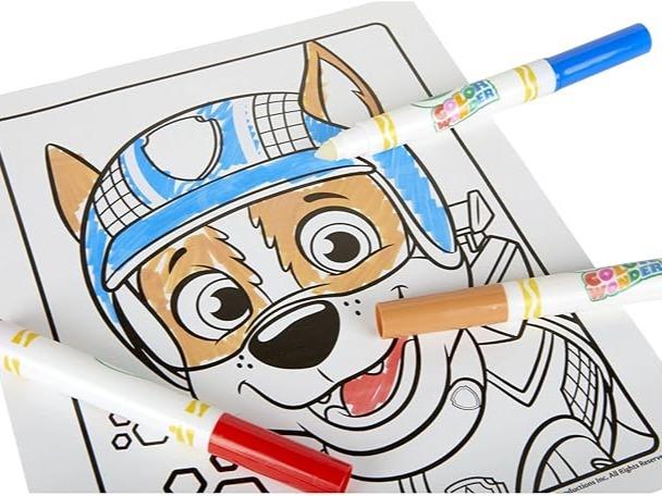 Paw Patrol Color Wonder, Ready Race Rescue, Mess Free Coloring Pages & Markers, Gift