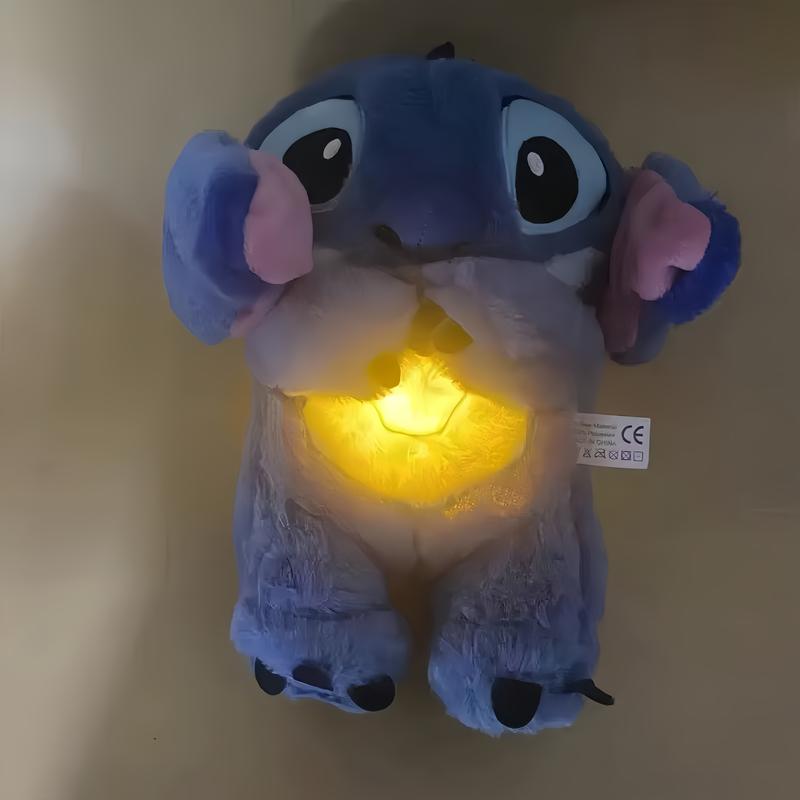 S　t　i　t　c　h Breathing Animal Plushie -Soothing plushie with realisticbreathing, lights and music thatrelieves anxiety