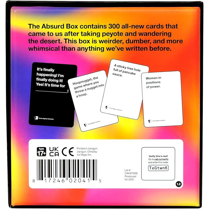 Cards Against Humanity: Absurd Box • 300-Card Expansion