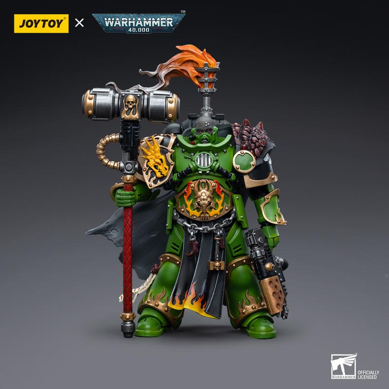 JOYTOY Warhammer 40,000 Series 1 18 Action Figures  Salamanders Captain Adrax Agatone Anime Games Action Figures-BARWEER