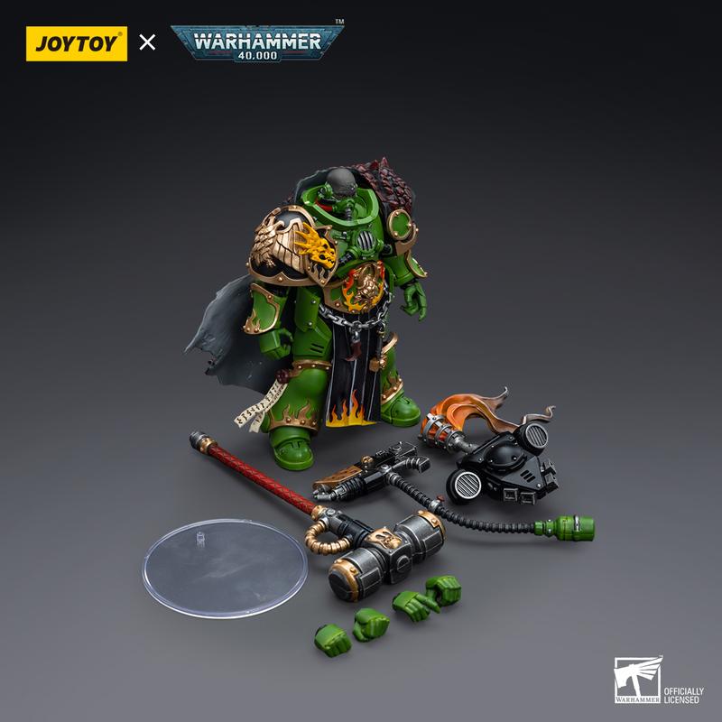 JOYTOY Warhammer 40,000 Series 1 18 Action Figures  Salamanders Captain Adrax Agatone Anime Games Action Figures-BARWEER