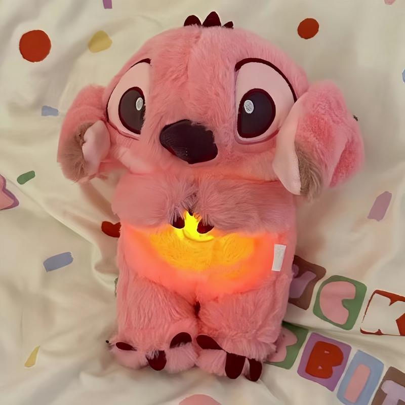 S　t　i　t　c　h Breathing Animal Plushie -Soothing plushie with realisticbreathing, lights and music thatrelieves anxiety