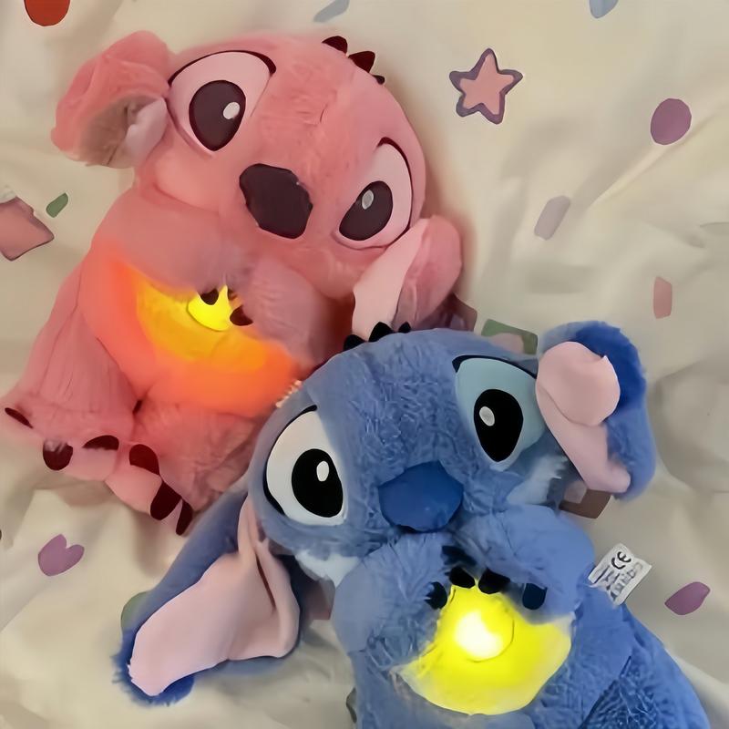 S　t　i　t　c　h Breathing Animal Plushie -Soothing plushie with realisticbreathing, lights and music thatrelieves anxiety