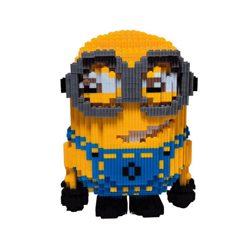 Cubi Cartoon Series Minions DIY Model (2300 PCS)