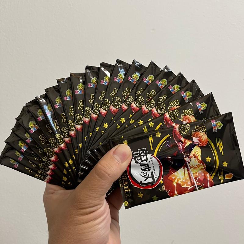 252 Kimetsu no Yaiba Cards, 36 Packs - Demon Slayer Sword Cards