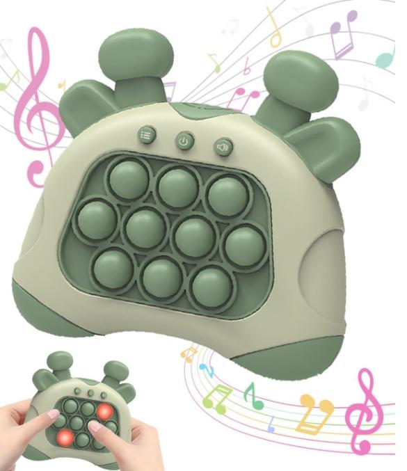 TheSevenStar Quick Push Game , Jigsaw Game Machine Toy Popping Game Bubbles, Stress ReliefStress Relief Handheld Electronic Popping Game