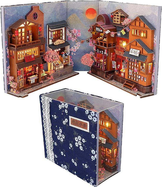 The Missing Piece DIY Sakura Alley Book Nook