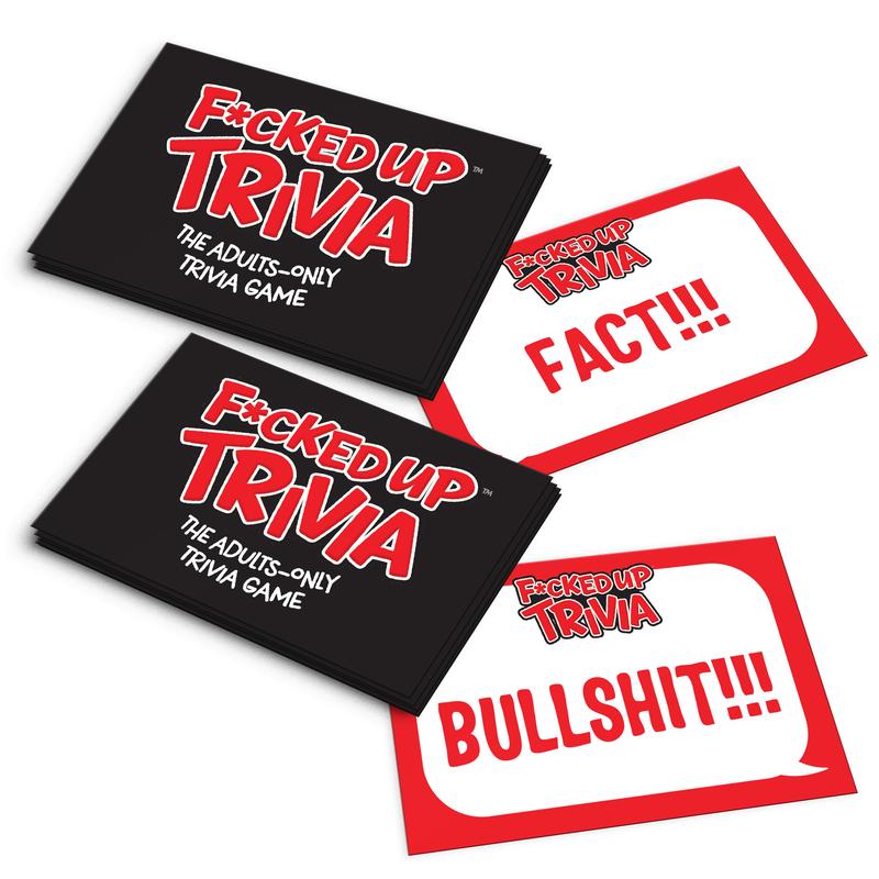 F*ed-up Trivia Card Game