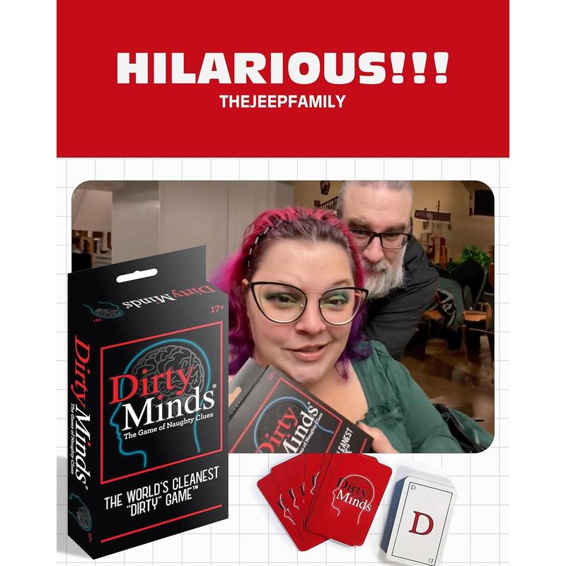 Games Travel Dirty Minds - Funny Card Games for , Hilarious Party Games for Game Night, Couples Games, Date Night