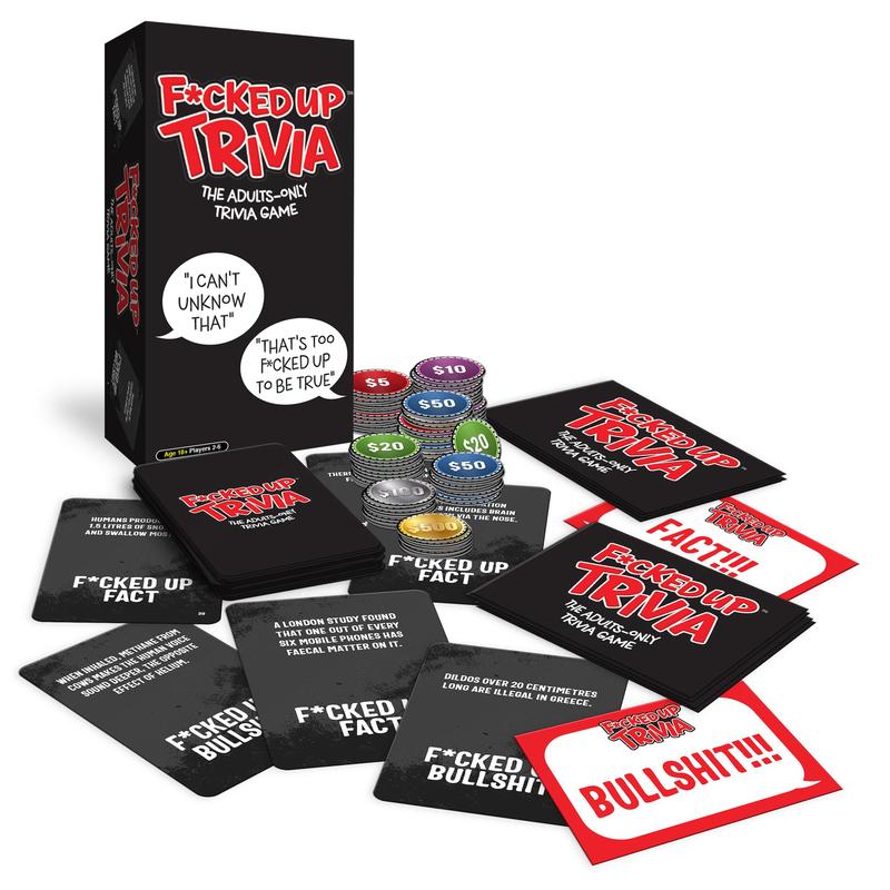 F*ed-up Trivia Card Game