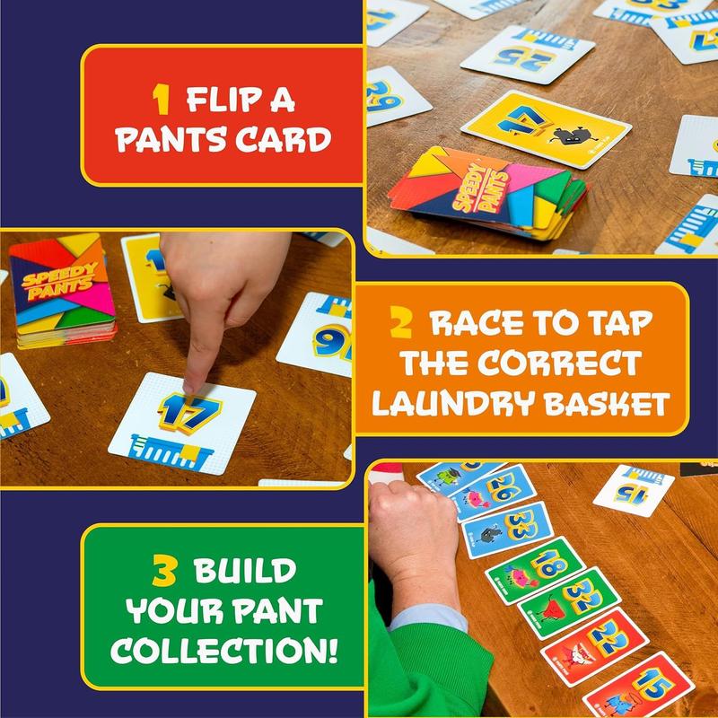 10-in-1 Fun Family Card Game for Kids, Teens, and Adults - Perfect Stocking Stuffer or White Elephant Gift - es 6+