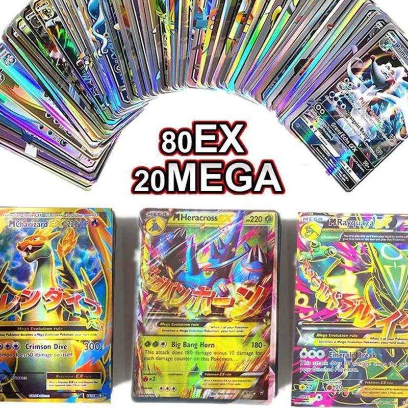 Shiny Pokemon TCG VMAX TAG TEAM MEGA EX GX game card set