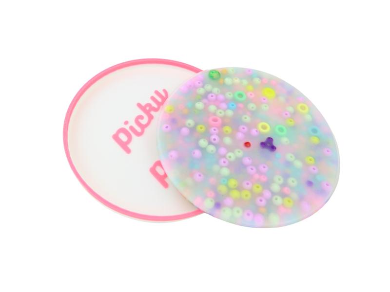 BUNDLE Picky  PARTY CIRCLE Pad and Tray- Satisfy Your Urge to Pick, Pop and Peel Stress-Free!