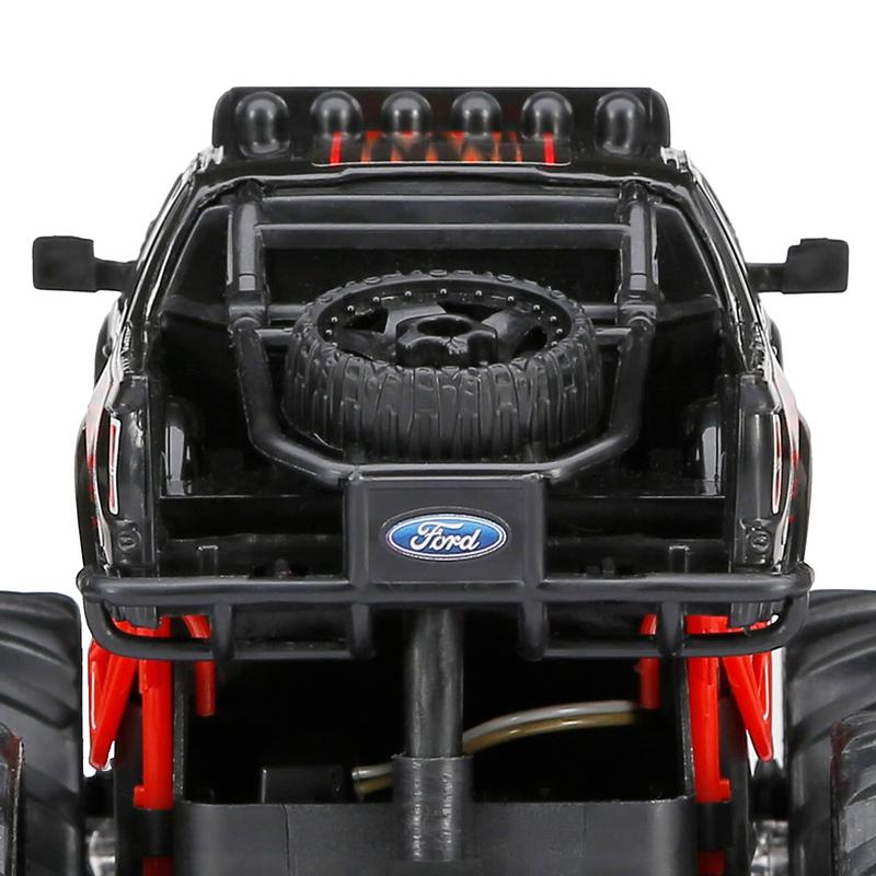 (1:24) Ford Raptor Battery Remote Control Black Truck, 2424-4K2 Child