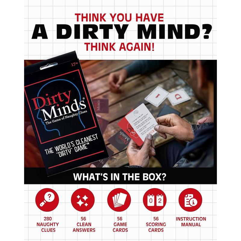 Games Travel Dirty Minds - Funny Card Games for , Hilarious Party Games for Game Night, Couples Games, Date Night