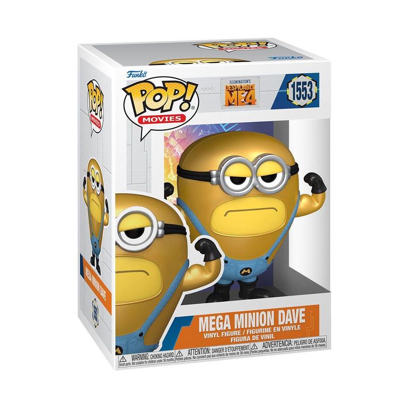 Funko Pop! Despicable Me 4 Mega Minion Dave Vinyl Figure