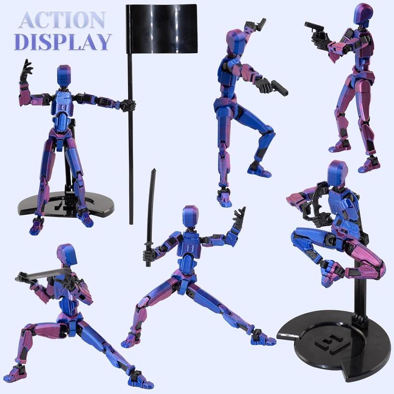 [ LEGEND STUDIO ] Assembled Legend 13 Action Figure: 3D Printed Advanced Articulation for Dynamic Poses | Personalized DlY Assembly | Premium ABS & PLA, ldeal Animation & Collector's ltem (Assembled, Includes 4 Exquisite Weapons )