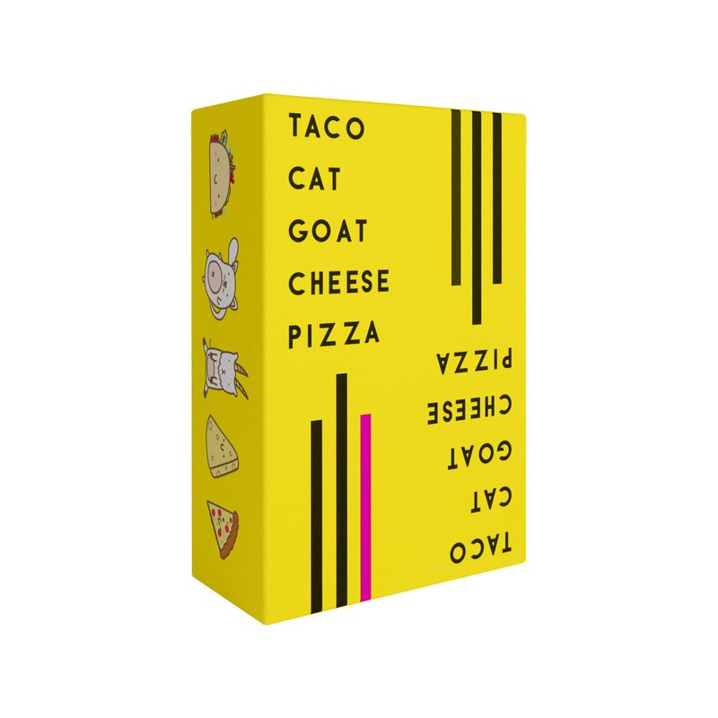 Taco Cat Goat Cheese Pizza Card Game – Wildly Entertaining & Easy To Learn - Great for Adults, Teens, Kids and Families - Card Games and Board Games for Family Game Night - 10 Min, Ages 7+, 2-8 Players