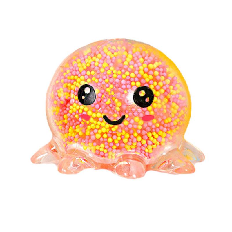 Glowing Squid vent ball Squeeze Toy Bubble Octopus Ball Gift