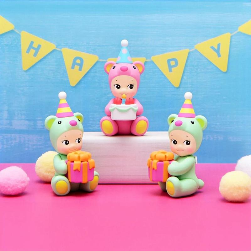 [ LIMITED BLINDBOX 2024 ] Sonny Angel Birthday Gift Bear Series Blind Box Mini Figures