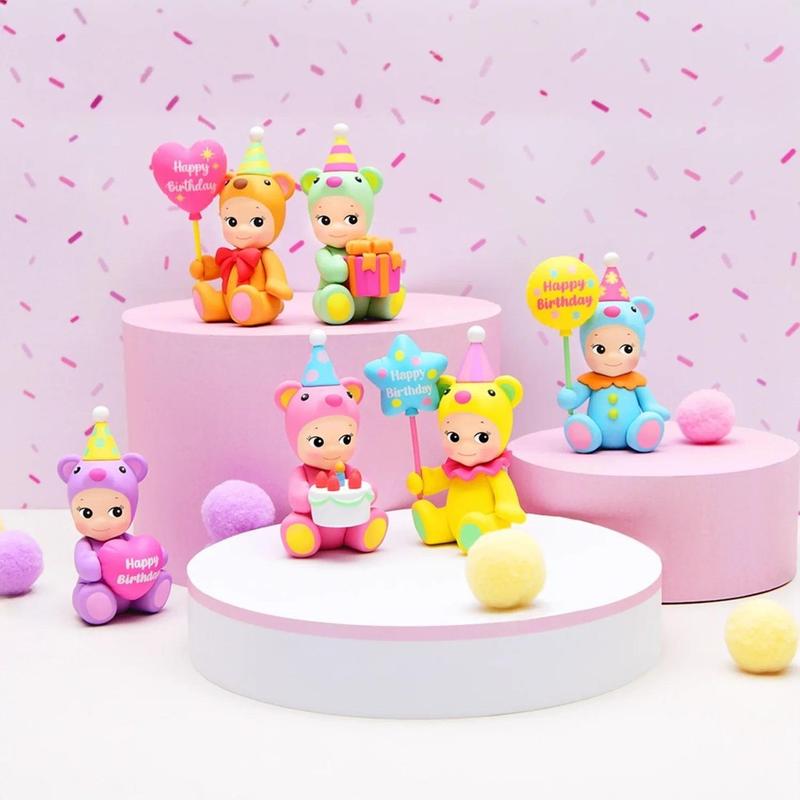 [ LIMITED BLINDBOX 2024 ] Sonny Angel Birthday Gift Bear Series Blind Box Mini Figures