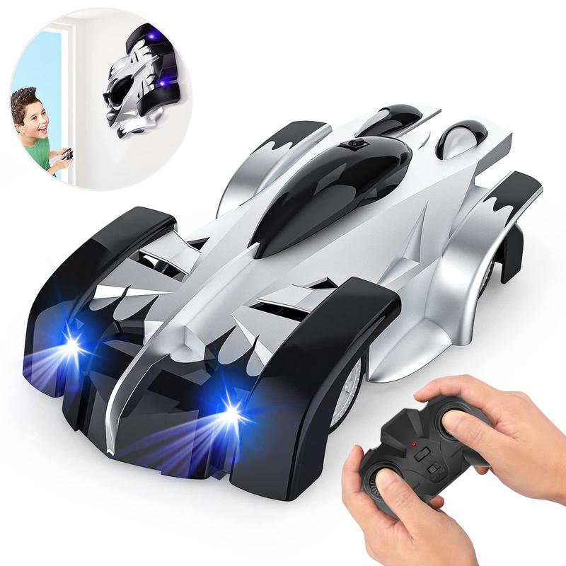 Wall Climbing Remote Control Car Dual Mode 360deg Rotating RC Stunt Cars with Headlight Rechargeable Toys for Boys Girls Gift for 4 5 6 7 8-12 Year Old Kid