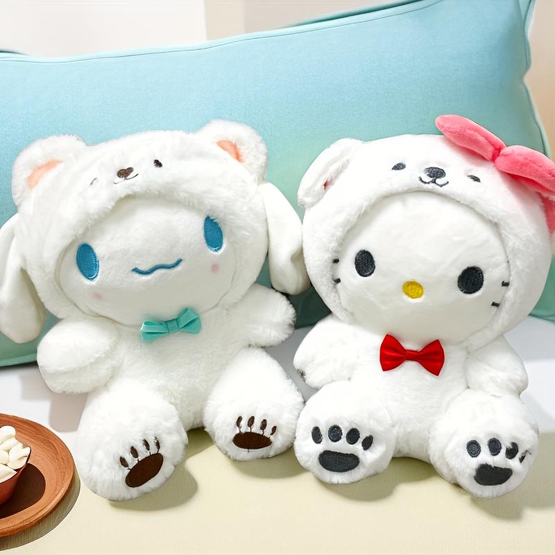 Hello KittyAnime doll Cute Plushie Toy - 9.8 Inch Soft Anime Plush Hugging Pillow, Perfect Cuddly Stuffed Animal Gift for Kids & Adults