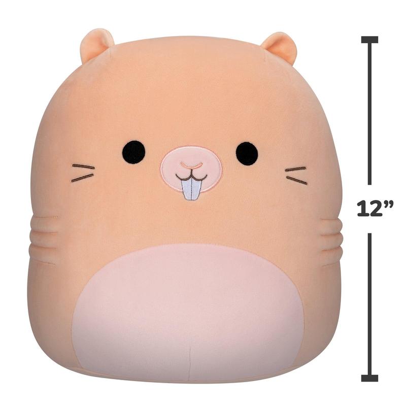 Squishmallows Plush Toy: Marjorie, Pink Naked Mole Rat, 12 Inch, Select Series, Super Soft, Stuffed Animal Toy, Premium Collectible Toy